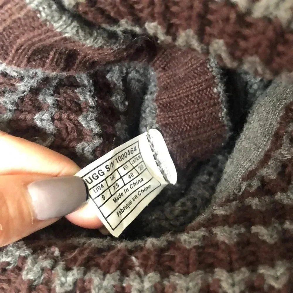 UGG Women’s Knit Sweater Boots Size 9